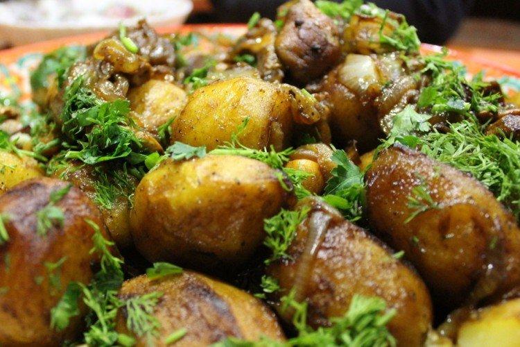 Ziemniaki w kotle na węglach